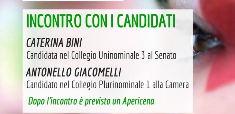 Sabato 24 Febbraio - Incontro con i Candidati